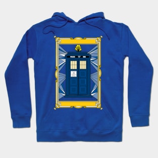 Art Deco Tardis Hoodie